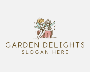 Garden Trowel Landscaping logo design