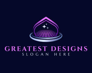 Renovation Property Flooring logo design