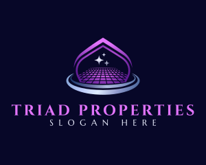 Renovation Property Flooring logo design