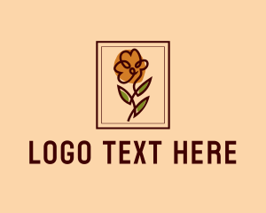 Flower Frame Image  logo