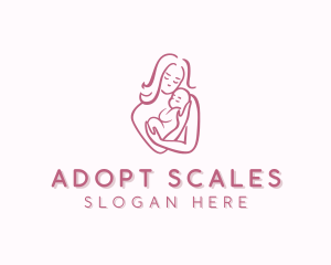 Childcare Adoption Postnatal logo design