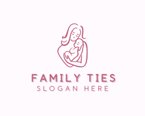 Childcare Adoption Postnatal logo design