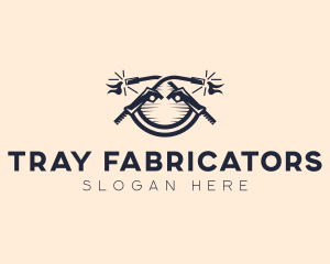 Blowtorch Welding Fabrication logo design