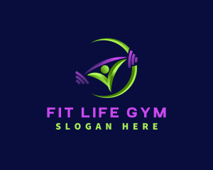 Weightlifting Fitness Gym logo