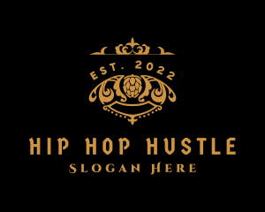 Luxury Bar Hops logo design