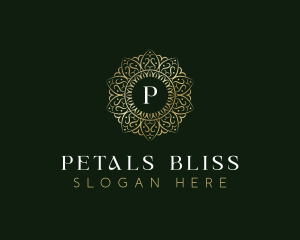 Floral Premium Mandala logo design