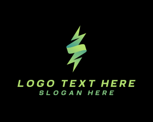 Flash - Flash Lightning Voltaic Energy logo design