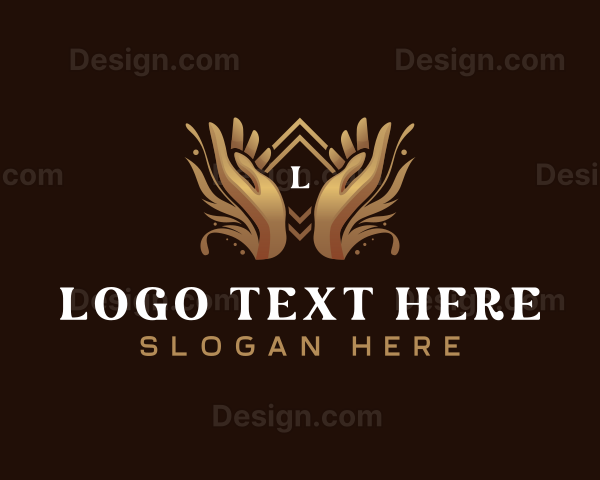 Luxury Hand Floral Logo