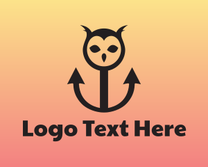 Horned Owl Anchor logo