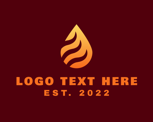 Flare logo example 1