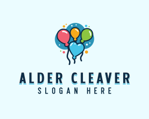 Balloon Birthday Celebration Logo