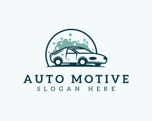 Auto Detailing Car Wash logo design