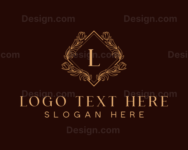 Premium Luxury Wreath Logo