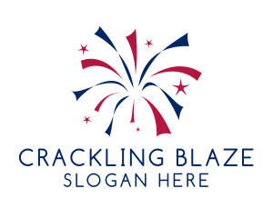 Festival Fireworks Display logo design