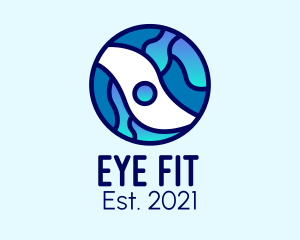 Global Surveillance Eye  logo design