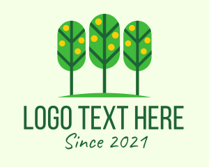 Fruit Garden Tree  logo