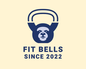 Grizzly Bear Kettlebell Fitness  logo design