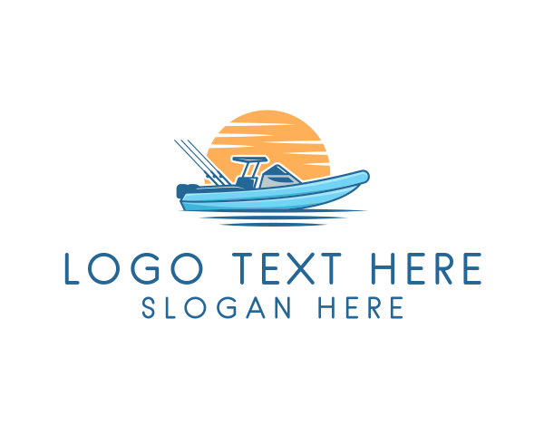 Sail Boat logo example 3