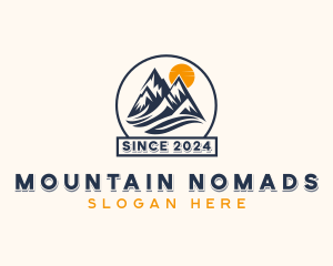 Outdoor Hiking Summit logo design