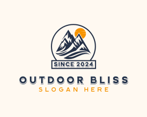 Outdoor Hiking Summit logo design