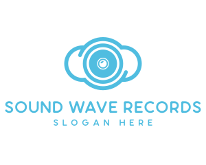 Cloud Vinyl Record logo