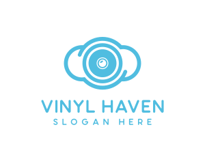 Cloud Vinyl Record logo