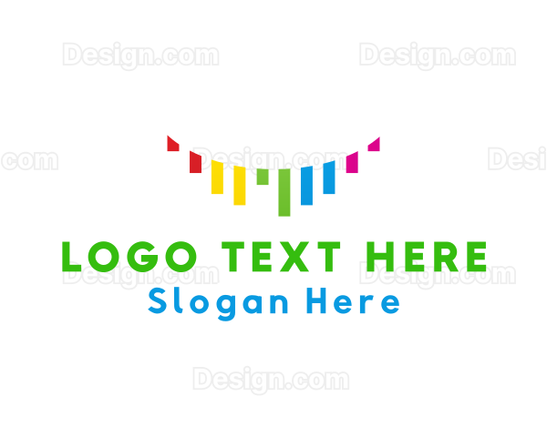 Colorful Business Graph Logo