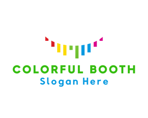 Colorful Business Graph logo design