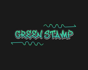 Graffiti Spray Paint Wordmark logo design