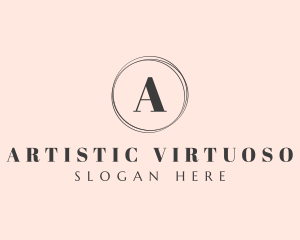 Minimalist Fancy Feminine logo design