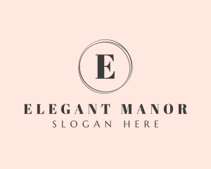 Minimalist Fancy Feminine logo design