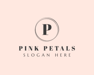 Minimalist Fancy Feminine logo design