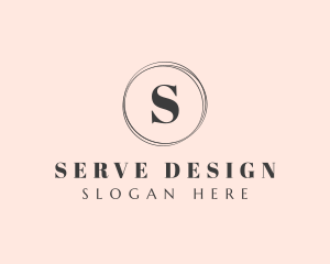 Minimalist Fancy Feminine logo design