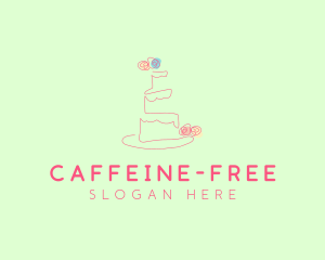 Wedding Cake Pastry logo design