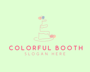 Wedding Cake Pastry logo design