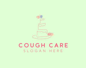 Wedding Cake Pastry logo design