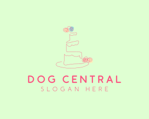 Wedding Cake Pastry logo design