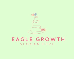 Wedding Cake Pastry logo design