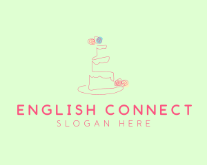 Wedding Cake Pastry logo design