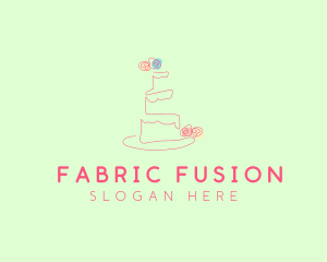 Wedding Cake Pastry logo design