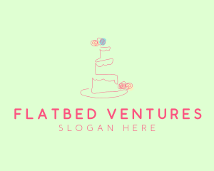 Wedding Cake Pastry logo design