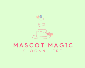 Wedding Cake Pastry logo design