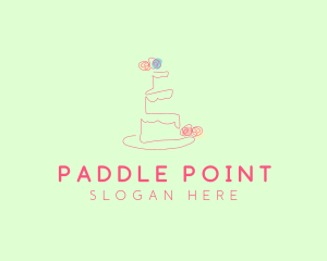 Wedding Cake Pastry logo design