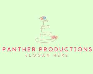 Wedding Cake Pastry logo design