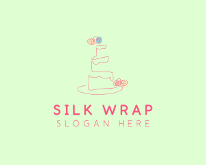 Wedding Cake Pastry logo design