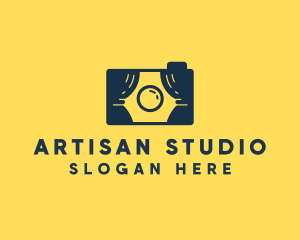 Photo Camera Booth logo design