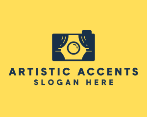 Photo Camera Booth logo design