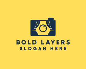 Photo Camera Booth logo design