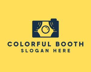 Photo Camera Booth logo design