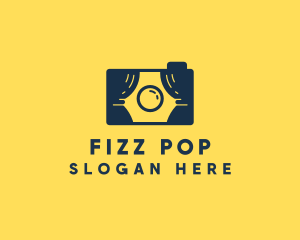 Photo Camera Booth logo design